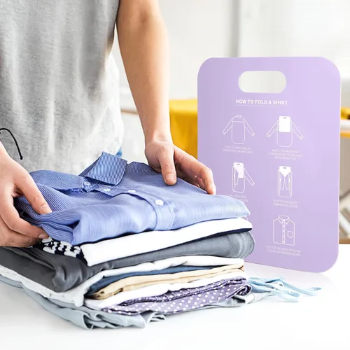 Vista 6 de Tabla plegable para camisas, carpetas de lavandería, tablas plegables para adultos y niños
