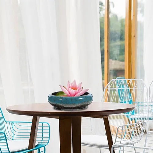 Vista 6 de GANAZONO Jardinera para plantas de agua, macetas de lirio de agua