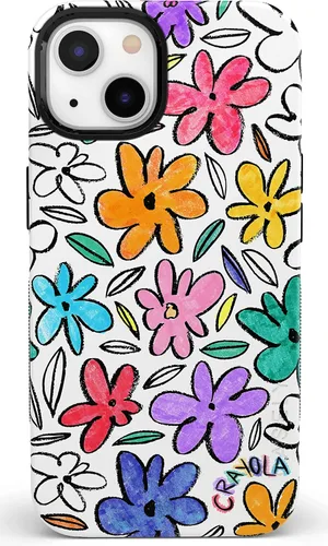 Vista 124 de Casely Funda para iPhone 14 Plus Viva La Vida Frida Kahlo Collage Diseño protector audaz Compatible con MagSafe