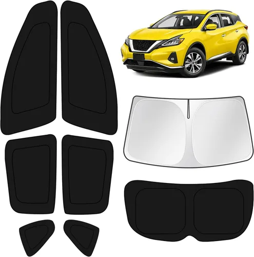 Vista 260 de KUST - Parasol plegable para parabrisas para BMW X1 E84, accesorios 2011 2012 2013 2014 2015, protector de visera de sol ajustable que bloquea