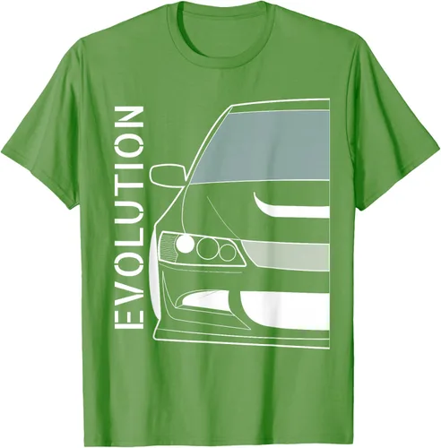 Vista 21 de Camiseta Evo 8 Design Turbo JDM Classic Legends, Negro, S