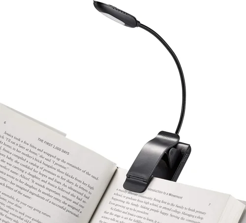 Vista 7 de Superior Essentials Soporte para libros para leer manos libres, soporte para libro de recetas para encimera de cocina y clips de página, ideal
