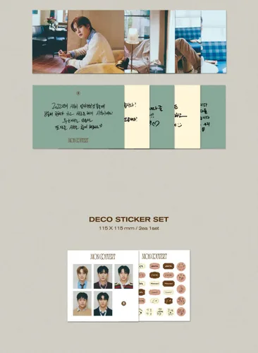 Vista 6 de NOT AUDIO !! MONSTA X 2023 SEASON’S GREETINGS MON COUVERT DESK CALENDAR Ver. K-POP SEALED