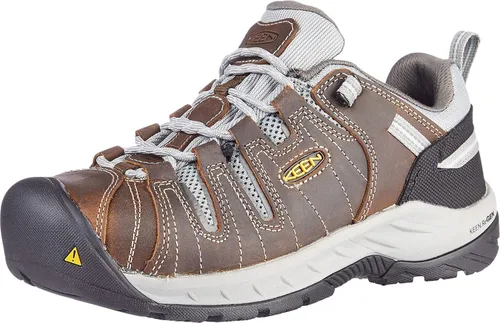 Vista 2 de KEEN Utility Zapato de trabajo antideslizante con punta baja de acero para mujer Flint 2