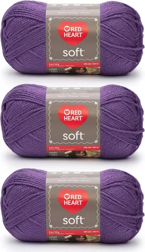 Vista 48 de RED HEART Hilo suave, negro