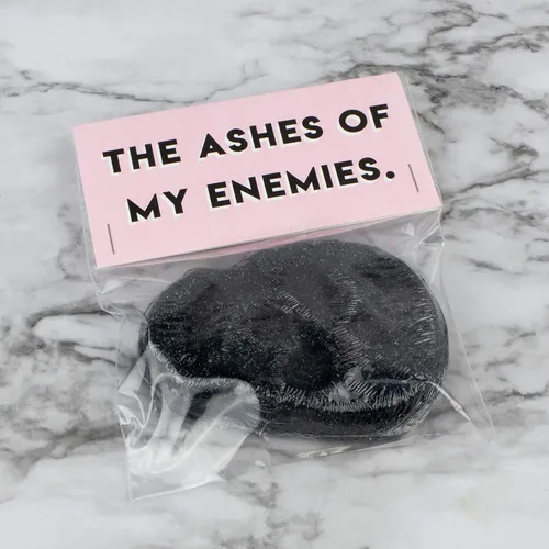 Vista 2 de Las cenizas de mis enemigos Skull Bath Bomb