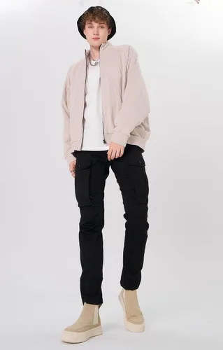 Vista 6 de Plaid&Plain Pantalones cargo ajustados con rodillas articuladas para hombre
