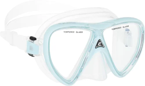Vista 6 de Cressi Lightweight Adult Diving Mask with Silicone Skirt and Wide Field of View - Ikarus - Designed in Italy by Cressi