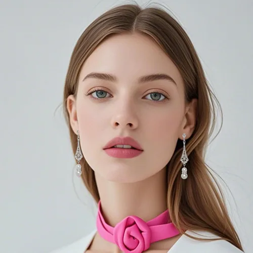 Vista 5 de Aretes colgantes de perlas de los años 20, aretes plateados de boda vintage para mujer