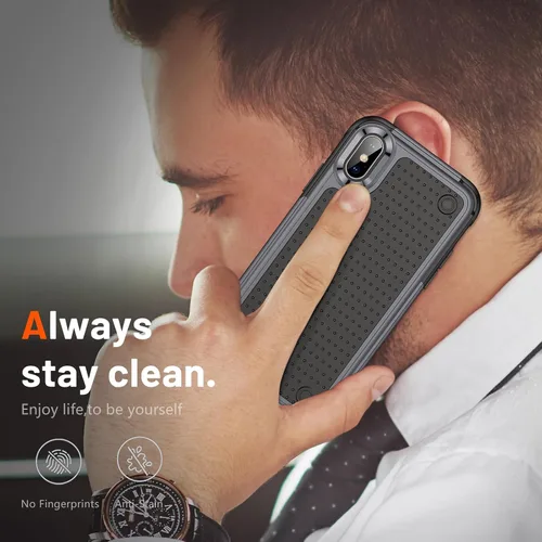 Vista 141 de Jeylly Funda para iPhone SE/Funda para iPhone 5S, Exterior de Plástico Duro que Absorbe Golpes + Interior de Silicona de Goma Defensor contra