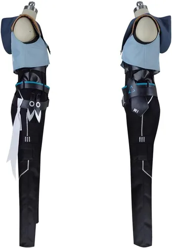 Vista 3 de Disfraz Cosplay Valorant Jett 3346
