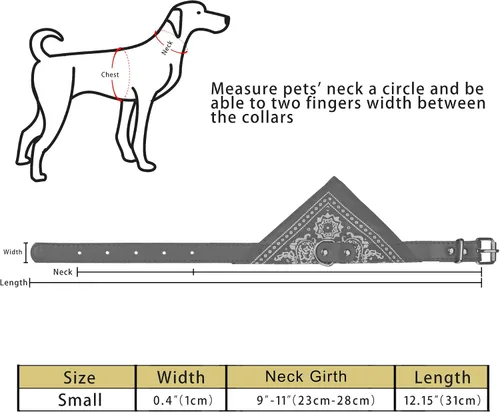 Vista 6 de Cosmos - Pañuelo para mascotas con hebilla ajustable para decoración de perro y gato, paquete de 6 unidades (pequeño)