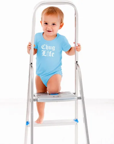 Vista 23 de AW Fashions Chug Life - Body para bebé divertido, lindo y cómodo - Ropa de moda para recién nacidos
