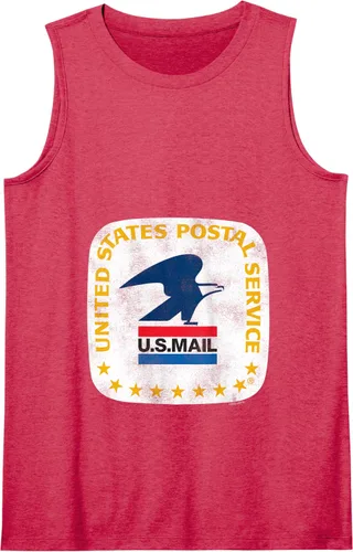 Vista 14 de USPS - Camiseta sin mangas Loewy Seal, Negro