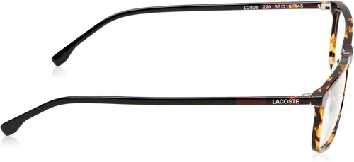 Vista 3 de Gafas graduadas Lacoste L 2808 220 Red Havana Transparente, Rojo