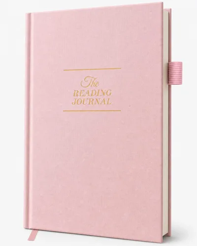 Vista 12 de JXSELECT Diario de Lectura Elegante - Registro de 60 Reseñas de Libros con Soporte para Bolígrafo y Bolsillo Trasero - Rastrea tu Progreso
