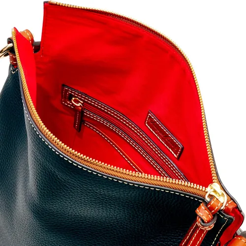 Vista 3 de Dooney & Bourke Pebble Grain Twist Strap Hobo Bolso de hombro
