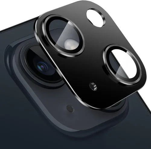 Vista 19 de Protector de lente de cámara para iPhone 13 Mini y iPhone 13, cubierta de lente brillante con diamantes de imitación 3D con diamantes de imitación