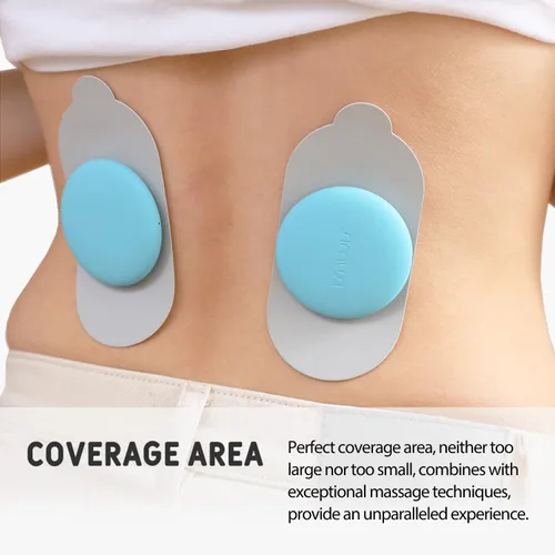 Vista 6 de Estimulador muscular inalámbrico de 18 modos, estimulador electrónico de terapia física para alivio del dolor de pies, hombros, cuello, ciática