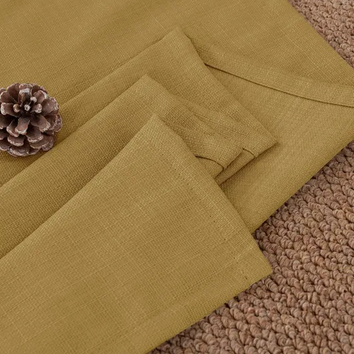 Vista 46 de BGment Cortinas de Lino Beige de 63 Pulgadas de Largo 2 Paneles - Tratamientos para Ventanas con Textura de Arpillera Filtrantes de Luz Cortinas B