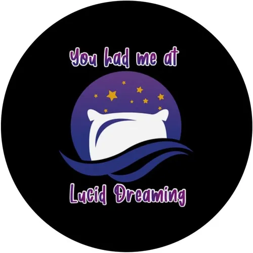 Vista 3 de You Had Me At Lucid Dreaming PopSockets Swappable PopGrip