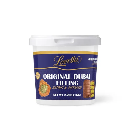 Vista 3 de Lovetta Mantequilla de Pistacho Dulce a Granel 10.6oz (300g) Frasco – Barra de Chocolate Dubai, Mantequilla de Pistacho Rica y Cremosa, Untable