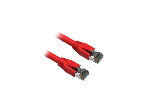 Vista 15 de Cable de red LAN de Internet RJ45 Cat8 RJ45 de 0.5 pies, interior/exterior, 24 AWG – Último 40Gbps 2000Mhz, resistente a la intemperie S/FTP