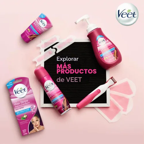 Vista 9 de Veet Crema Gel Depilación, Fórmula para Piel Sensible 6.76 fl oz (6.8 fl oz)