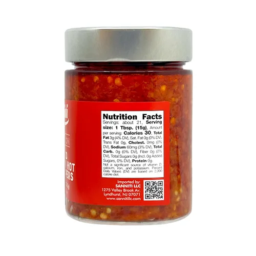 Vista 3 de Sanniti Red Passion Salsa de chile calabriano, 10.9 oz