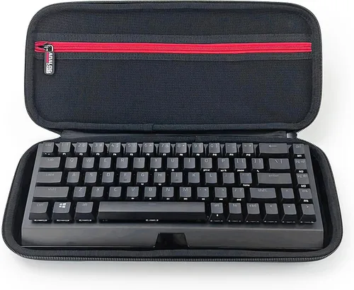Vista 6 de ANALOG CASES Keychron K2 Mechanical Keyboard Case, fits Razer BlackWidow V3 Mini Gaming Keyboard - Custom-Fitted Compact PULSE Hard Case for Travel