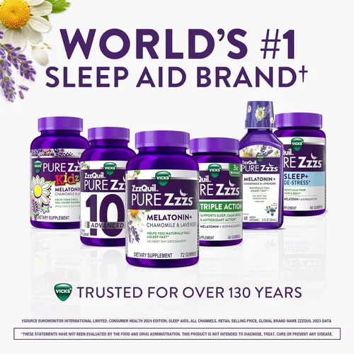 Vista 5 de ZzzQuil Pure Zzzs, +cápsulas de magnesio, L-teanina y magnesio, ayuda para dormir, magnesio 4 en 1: citrato, bisglicinato, óxido y carbonato, ayudas