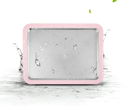 Vista 6 de Bandeja rectangular para máquina de helados, placa congelada de mantenimiento fresco, refrigeración eficiente, sin necesidad de enchufar