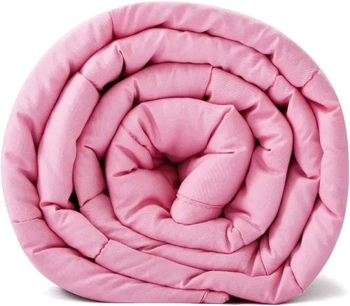 Vista 21 de TONGDADA Manta con peso para niños, 40 x 60 pulgadas, 10 libras, para niños de entre 80 y 125 libras, material de algodón de primera calidad