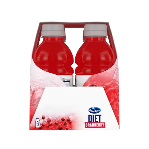 Vista 7 de Ocean Spray Juice Drink - Botella de 10 onzas, Diet Cranberry, 60 onzas líquidas, (paquete de 6)