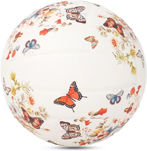 Vista 3 de Kuangmi Pelota de voleibol suave, tamaño oficial 5, pelota recreativa para interiores y exteriores, pelota de juego de playa para principiantes