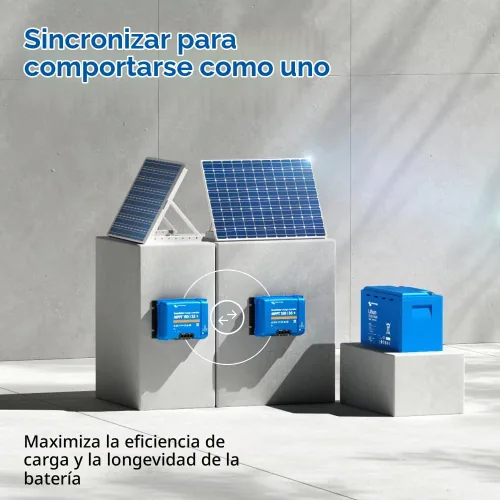 Vista 7 de Victron Energy SmartSolar MPPT 150V 35 A 12/24/36/48-Volt Controlador de carga solar (Bluetooth)