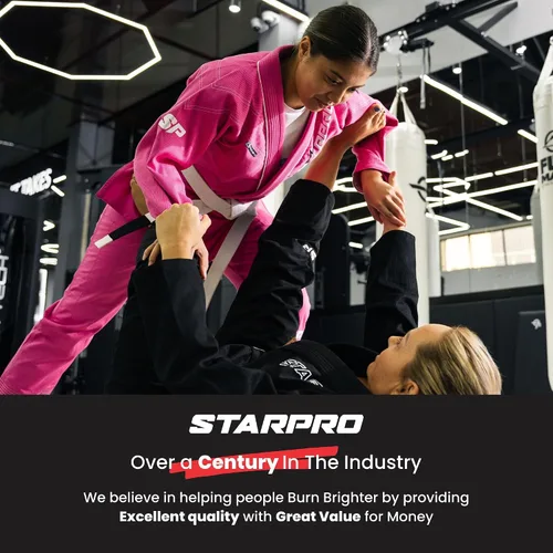 Vista 6 de Starpro Jiu Jitsu Gi brasileño - Gi ligero pre-encogido BJJ para hombres y mujeres