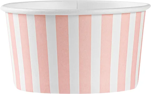 Vista 15 de Restaurantware Coppetta - Vasos de postre de 8 onzas, 200 tazas desechables para helado, tapas se venden por separado, cuencos de papel robustos