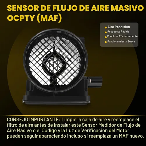 Vista 3 de Sensor de flujo de aire masivo OCPTY PROTEGE5 para Chevrolet para Tracker