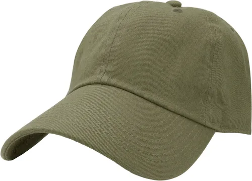 Vista 14 de Gorra de béisbol clásica Falari, sombrero de papá 100% algodón suave, talla ajustable Aguamarina