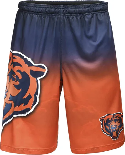 Vista 23 de FOCO Mens NFL Football Team Logo Gradient Big Logo Training Shorts