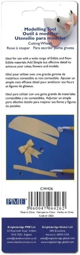 Vista 4 de PME Herramienta de modelado Sugarcraft - Ruedas de corte