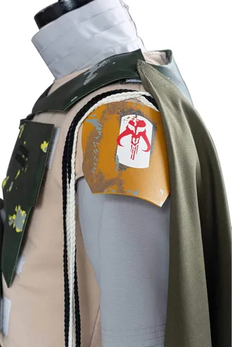 Vista 6 de Disfraz de batalla para adultos para cosplay de Hunter Boba