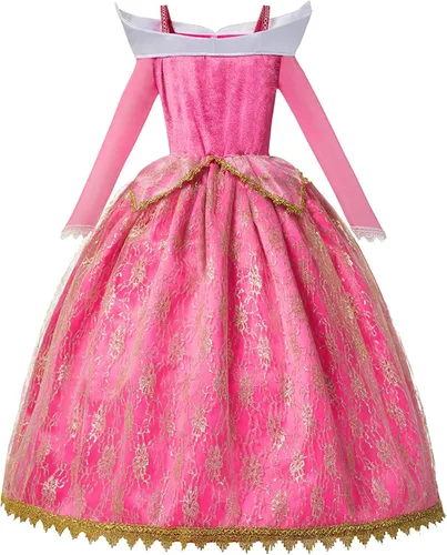 Vista 2 de TYHTYM Princess Costumes Little Girls Dress Up Fancy Halloween Christmas Party