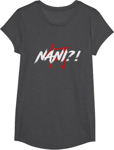 Vista 45 de Nani Meme Anime Japanese Camiseta, Negro, S