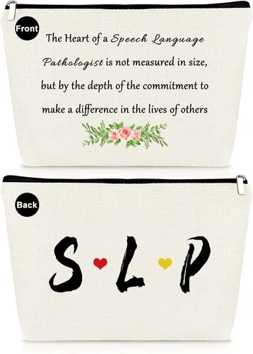 Vista 8 de Bolsa de maquillaje SLP, 352_NO2 Terapeuta del habla, S