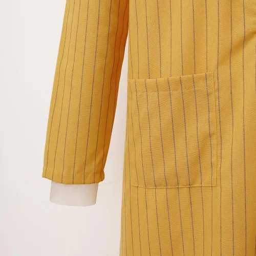 Vista 3 de Bata de manga larga con cremallera para hombre, estilo informal, musulmán, árabe, Dubai, para hombre
