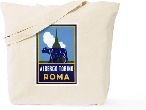 Vista 24 de CafePress Positano, Italia Tote Bag Bolsa de compras de lona beige reutilizable, Caqui, S