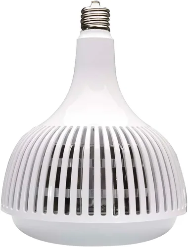 Vista 2 de Satco Lámpara de repuesto de base extendida HID Mogul de 130 W, 4000 K, 12.4 pulgadas de largo y 9.65 pulgadas de ancho