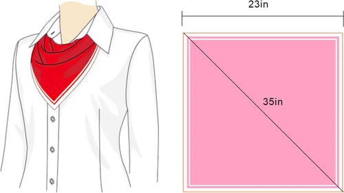 Vista 4 de SATINIOR Bufanda de gasa con cuello cuadrado, pañuelo retro con cinta de satén para mujer